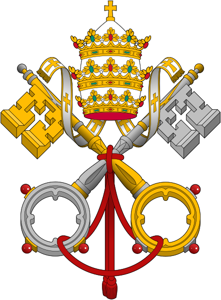 File:Emblem of the Papacy SE.svg