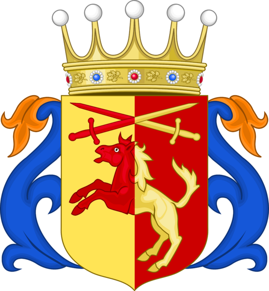 File:Coat of arms of Nicholas I as a Ritter 1.png