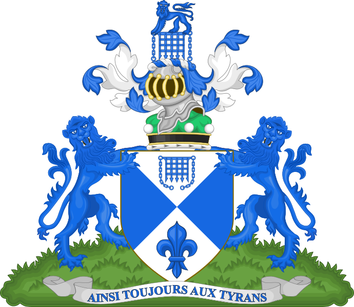 File:Coat of arms of Sir William Autry.svg