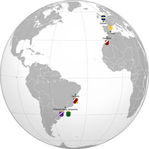 Epasieran claims on globe map