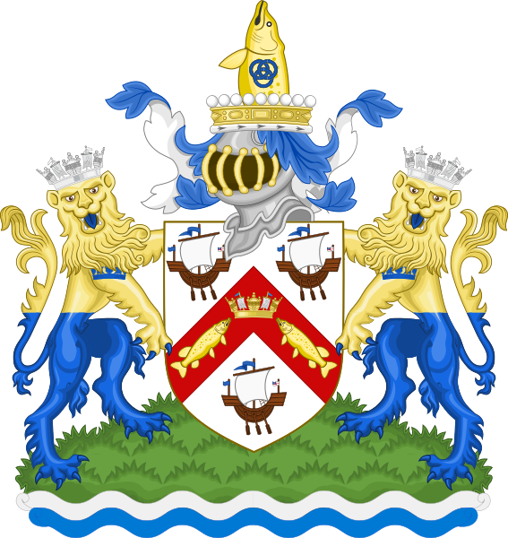 File:Coat of arms of the 1st Viscount Truff.svg