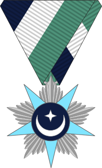 File:Order of Garránia - medal.svg