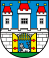 Coat of arms of the town of Sušice.