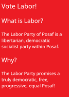 Labor Poster