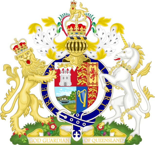 File:Royal Coat of Arms of the Kingdom of Queensland.png