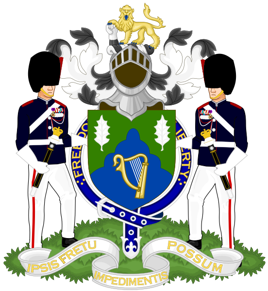 File:Sir Michael Nicholas Fulham - KG - Coat of Arms.svg