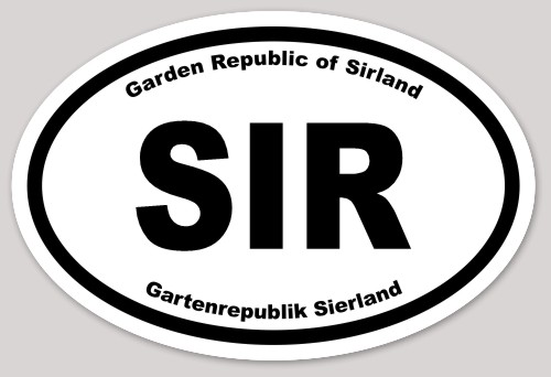 File:Sirland oval car sticker.svg