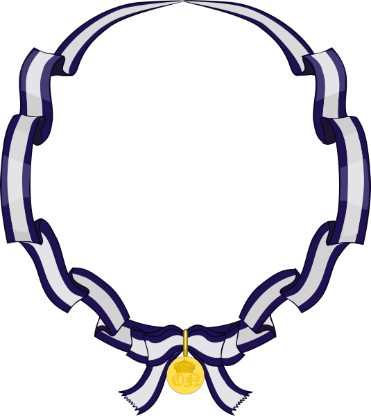 File:Riband of the Order of Christina I.svg