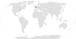 Map indicating locations of Austenasia and Paloma
