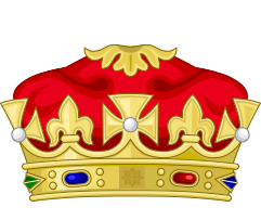 File:Heraldic Crown of a Laskaridian Dukedom.svg