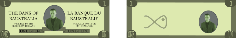 File:One boerc bill, Obverse and reverse, 2018.svg