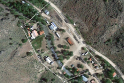 Aerial view of Desert Hot Springs. Taken from Google Maps.