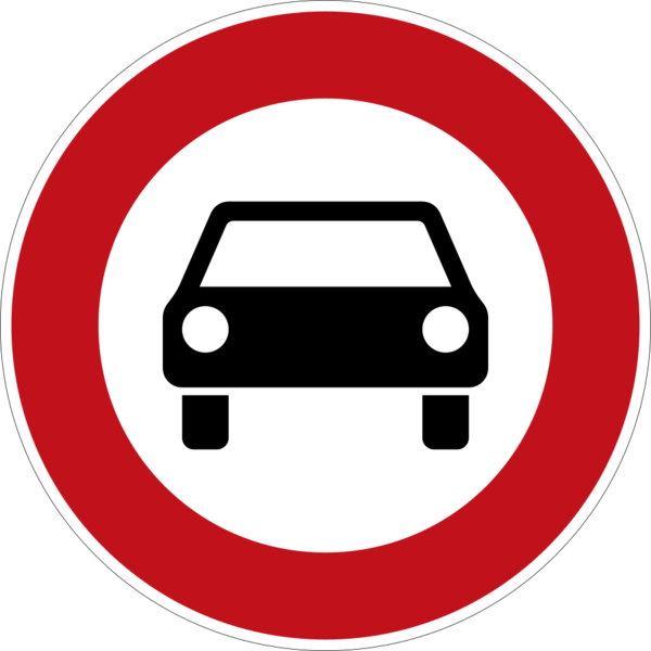 File:304-No motor vehicles except motorcycles.png