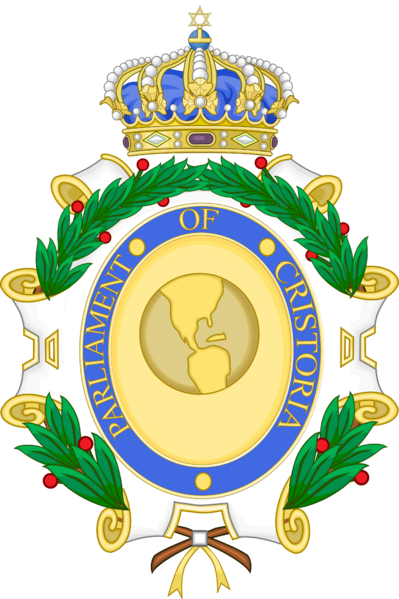 File:Coat of arms of the Parliament of Cristoria.png