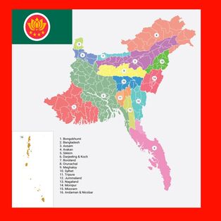 Kingdom Of Bengalia Map