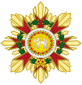 Heraldic badge of the Grand Companion grade.