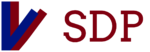 The current logo of the SDP