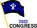 Logo of the 2022 2nd Party Congress of the CNP.