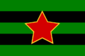 The second flag of the Democratic People's Republic of Tiana.