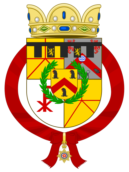 File:Coat of Arms of Terry, Emperor Father of Austenasia (Supreme Order of the Hibiscus).svg