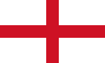The St. George's Cross, the flag of England.