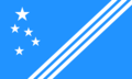 Current flag of Tinakula, inaugurated on the 3rd of October 2020, and still in use.