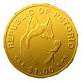 Petorian $1 coin