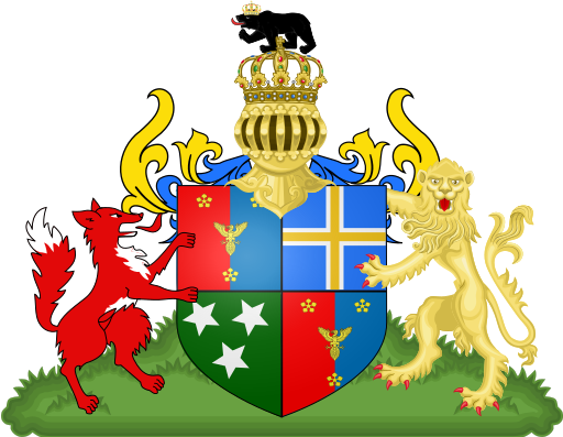 File:Coat of arms of Königreich der Roten Berge.svg