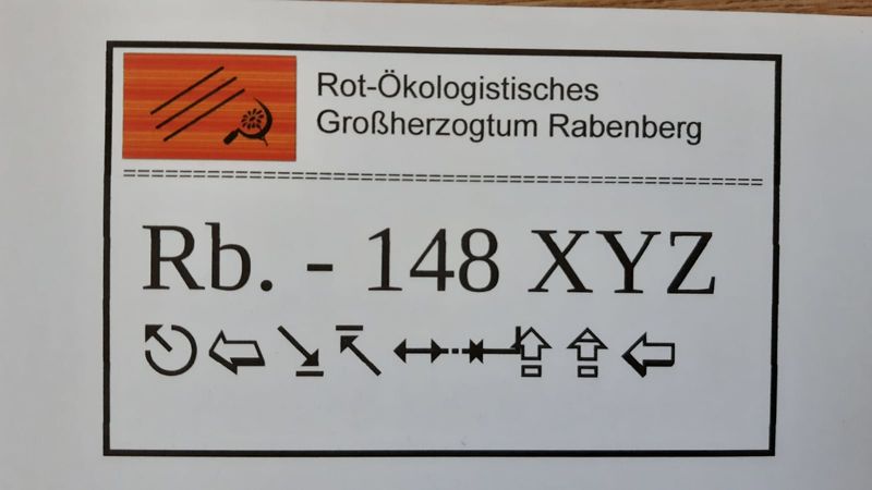 File:License plate of Rabenberg.jpg