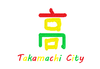 Flag of Takamachi district 高町区