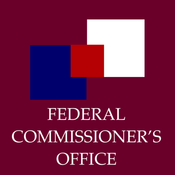 File:Logo of the Federal Commissioner of Ashukovo.png