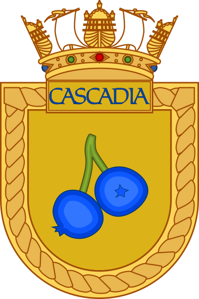 File:Crest of HMS Cascadia.svg