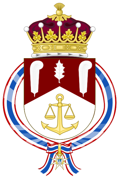 File:Coat of Arms of Gustaf Ingrid (Order of the Vishwamitra).svg
