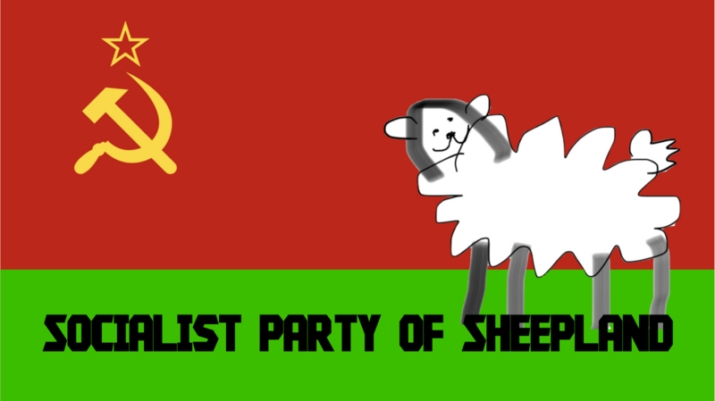 File:Socialist party of Sheepland flag version 1.png