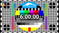 The HMBN test card is currently being used in the (16:9) aspect ratio.