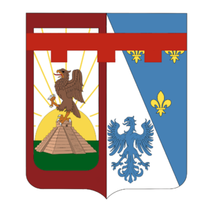 Joint Lesser Coat of Arms of the Princess Imperial and Jaime of Navonas