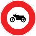 No motorcycles
