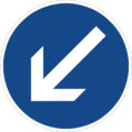 Pass obstacle on left