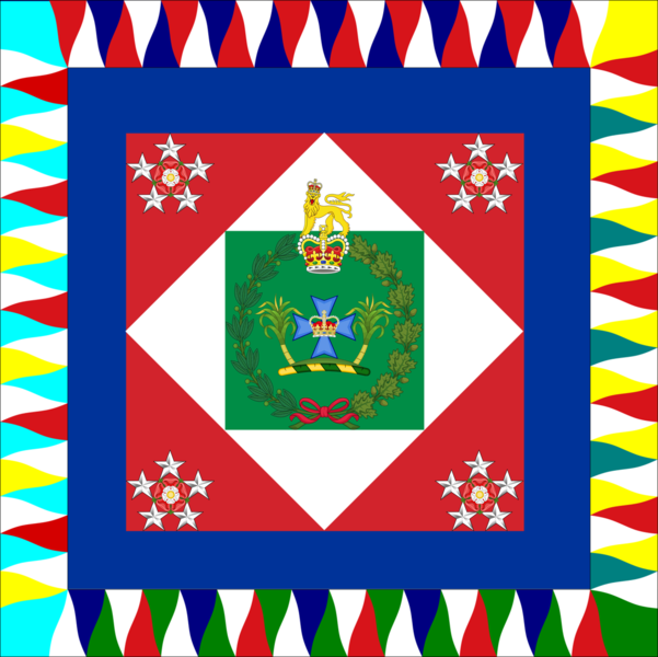 File:(New)Commander-in-Chief of Royal Queenslandian Armed Forces Standard (Front).png