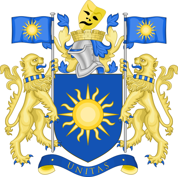 File:Coat of arms of Cloubury updated.svg