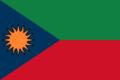 Flag of the DR Nedland, also considered to be the ethnic Nedlandic flag