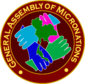 Logo of General Assembly of the Thailand Micronations สภาสมัชชาใหญ่ประเทศจำลองแห่งประเทศไทย