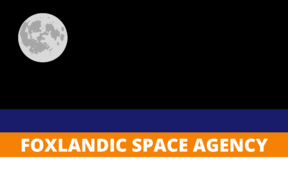 Flag of the Foxlandic Space Agency