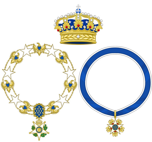 File:Crown and Orders of HRM The Queen.png
