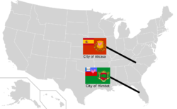 The Duchy of Bitty Ridge within the United States of America. Click to expand.
