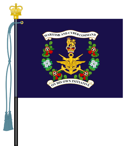 File:Maritime and Cyber Command - The Supreme Head's Colour.svg