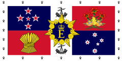 The Personal Standard of Elizabeth II, Queen of Queensland (2015-2016)