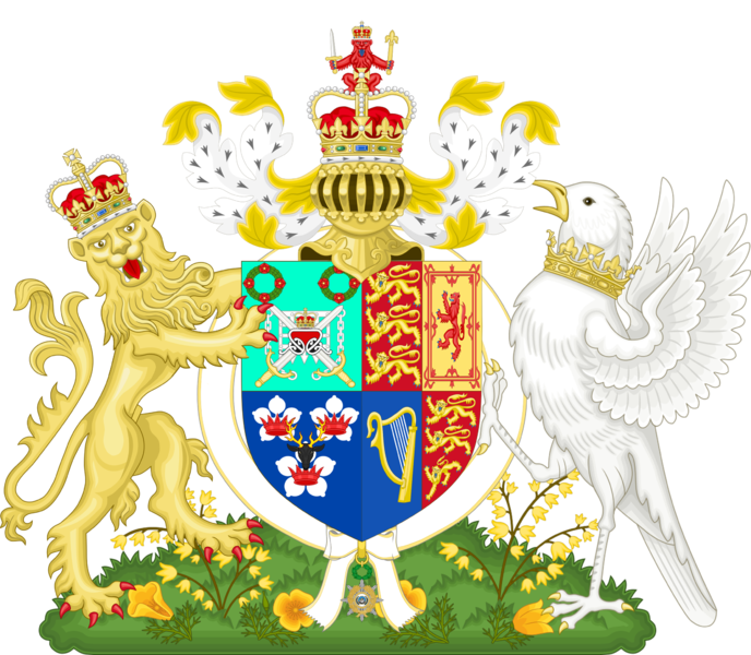 File:Coat of Arms of Queen Catherine of Queensland (Order of Santi Rattanaporn).png