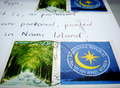 Postcard sent from the Naminara Republic.
