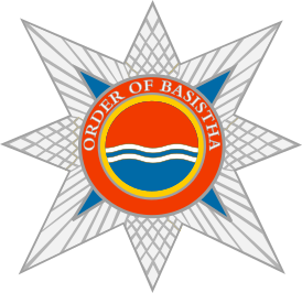File:Badge of the Order of Basistha.svg